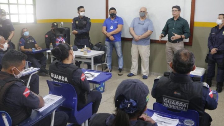 SMSI: Guardas Municipais passam por capacitação para manuseio de arma