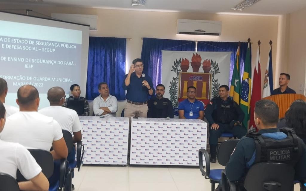 IESP inicia curso de formação da guarda municipal de Marabá