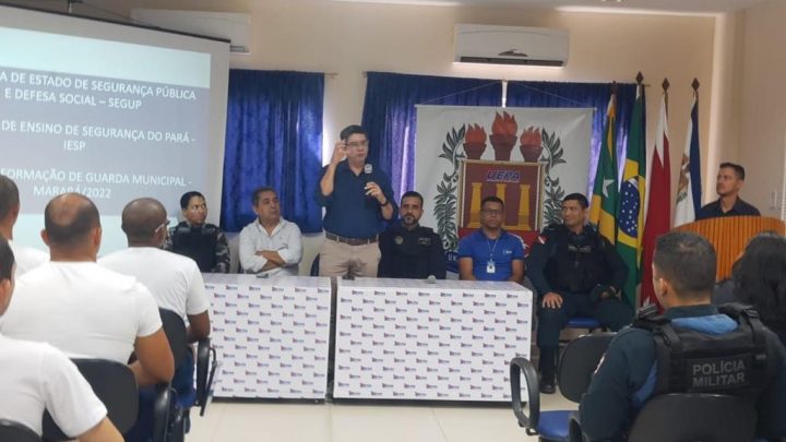 IESP inicia curso de formação da guarda municipal de Marabá